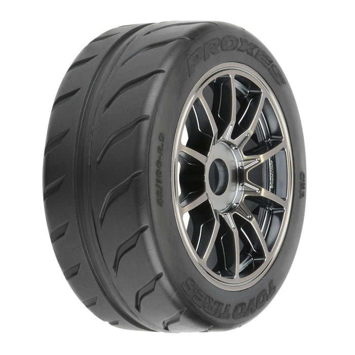 Pro-Line PRO1019911 1/7 Toyo Proxes R888R S3 F/R 42/100 2.9" BELTED MTD 17mm Spectre (2)