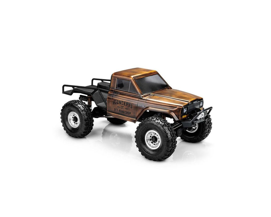 JConcepts JCO0438 JCI Warlord Pre-Trimmed 1/10 Tucked Rock Crawler Body (Clear)