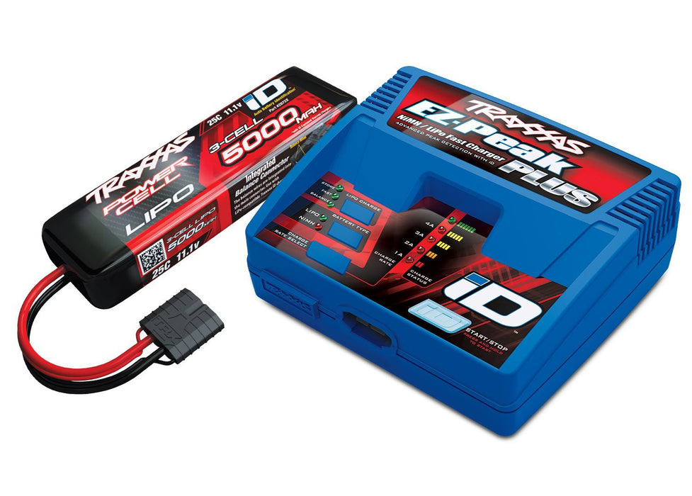 Traxxas TRA2970-3S 11.1v 3S LIPO COMPLETER Charger & Battery 2872X/2970 Raptor