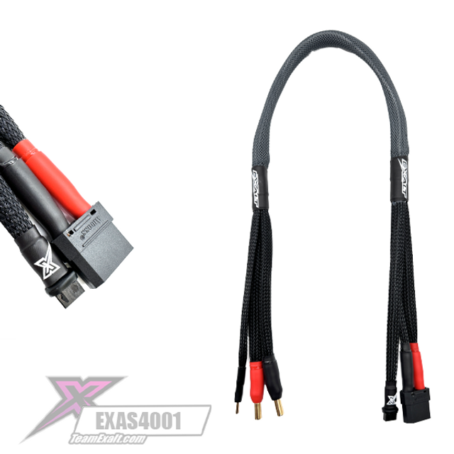 Exalt EXAS4001 2s Specialized ProCharge Cable (XT90) (Junsi iCharger 456 & 458DUO) w/5mm Bullet Connector