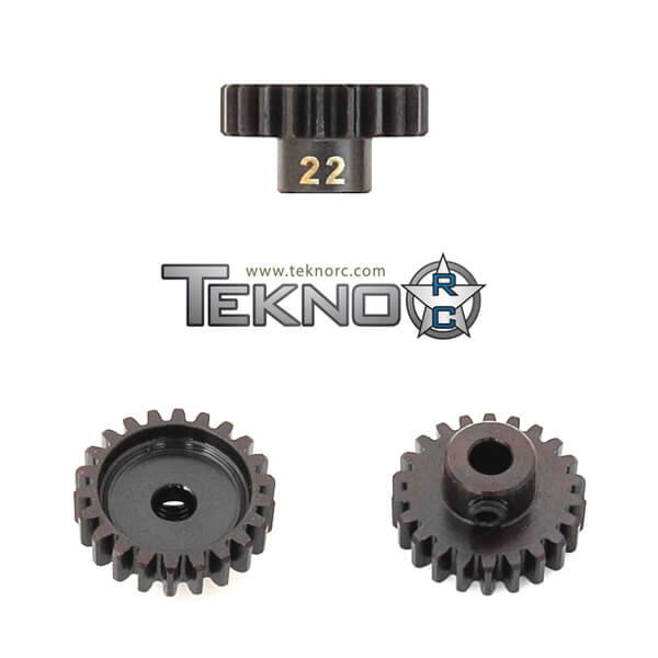 Tekno TKR4182 M5 Pinion Gear (22t, MOD1, 5mm bore, M5 set screw)