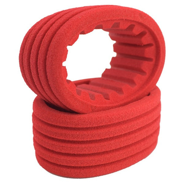 DE RACING DER-ILR-CCR Red Closed Cell Inserts for Regulator and Mini G6T Rear Tires / 2 Pcs.
