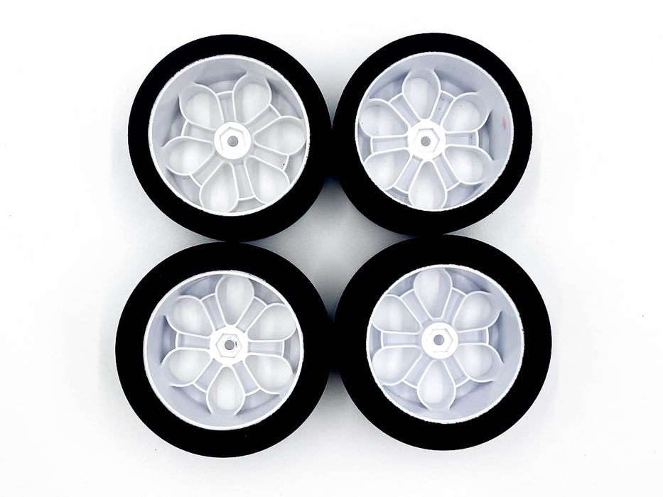 BSR JACO JAC2050 12mm Hex PRISM FOAM TIRES PINK Traxxas Rear 0.6" Offset 25 Shore