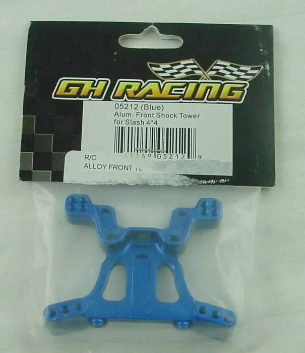 Racing Blue Aluminum Front Shock Tower Traxxas Slash 4x4 GHH05212 Golden Horizon