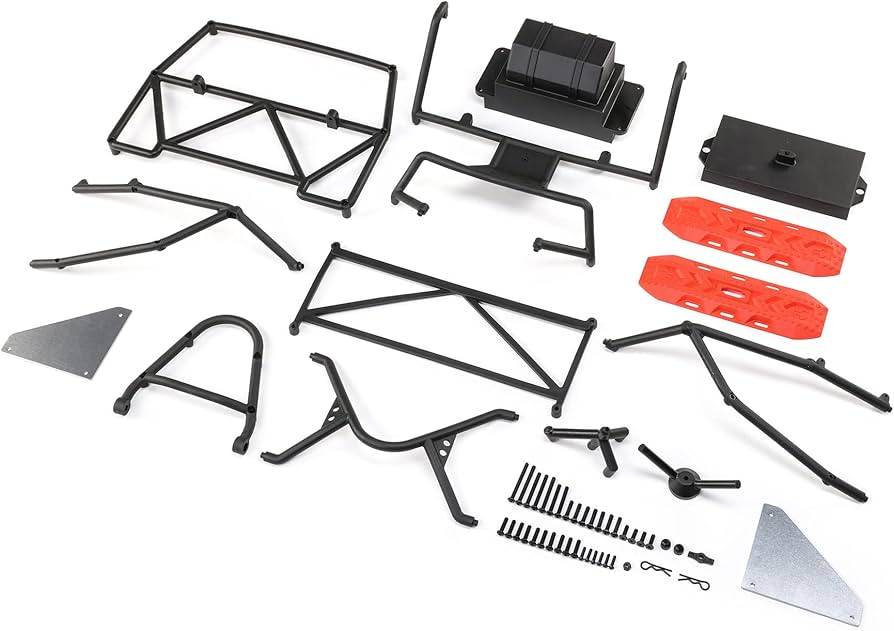 Axial AXI250012 SCX6: Rear Cage Set: Trail Honcho