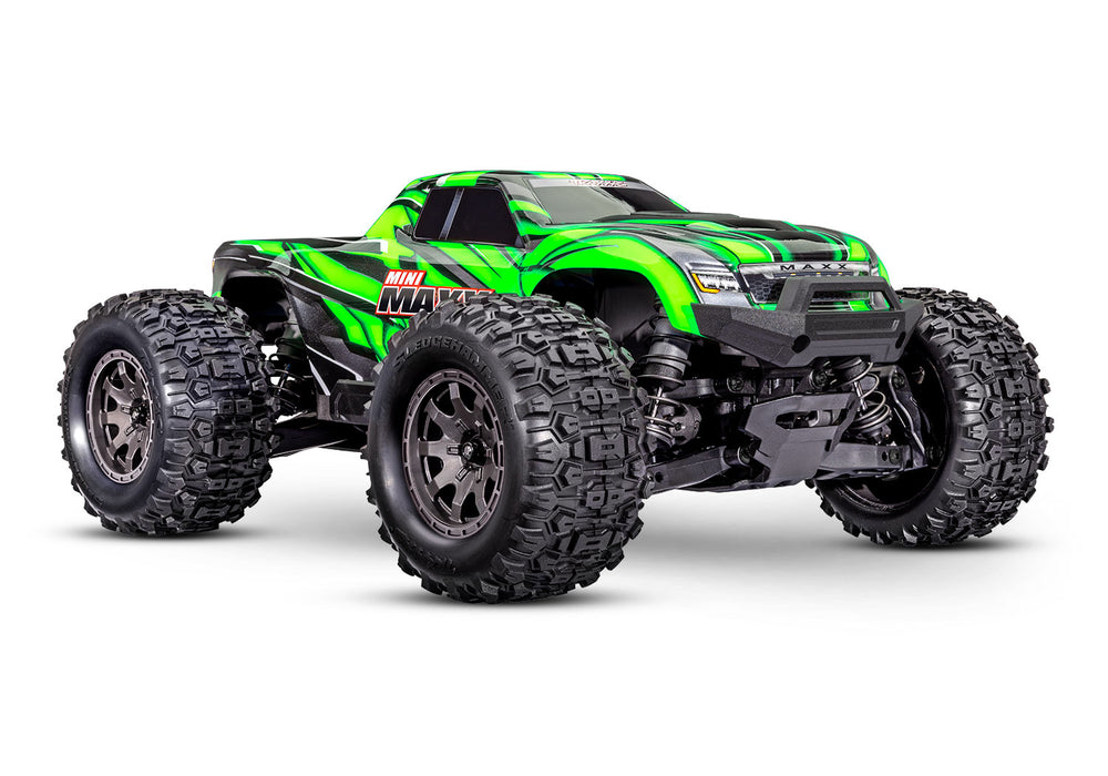 Traxxas TRA107154-1-GRN Mini Maxx® BL-2s 30+ MPH RTR Monster Truck GREEN Battery and Charger included