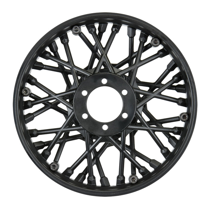 Pro-Line PRO282003 Supermoto Front Wheel, Black: Promoto-MX