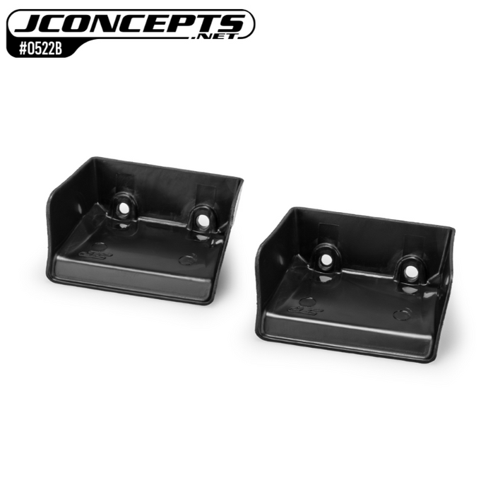 JConcepts JCO0522B Injection Molded Front Wing - BLACK Tekno NB48 2.2 | Tekno EB48 2.2