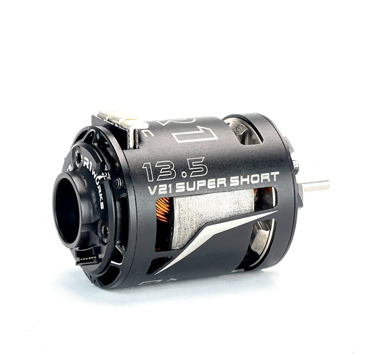 R1 R1020111-3 13.5 V21 Super Short Motor #020111 ROAR - Hand Picked Stator and Aligned Sensor