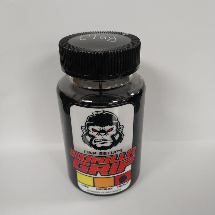 Gorilla GRIP Clay Heavy Tire Prep by B&P Setups 4oz Dauber bottle