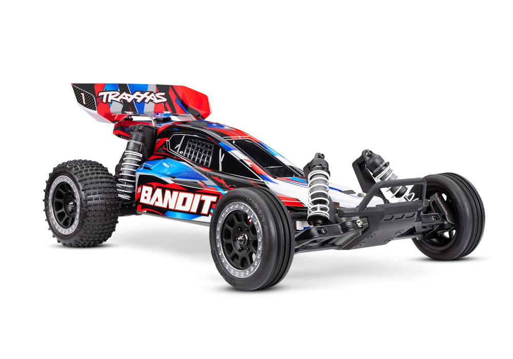 Traxxas TRA24254-8-RED Bandit HD w/USB-C, RED