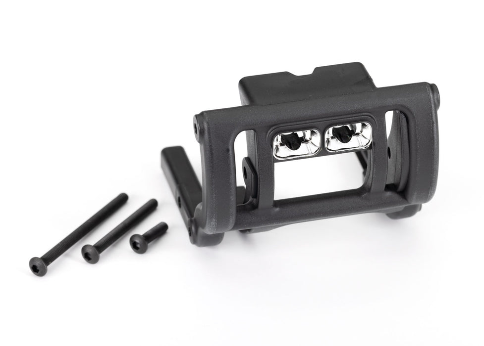 Traxxas TRA2477 WHEELIE BAR MOUNT WITH HARDWARE LED HOUSINGS 2WD SLASH BANDIT STAMPEDE