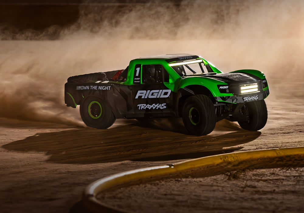 Traxxas TRA85086-4-RGD1 UDR 1/7 Unlimited Desert Racer® RIGID INDUSTRIES GREEN 4WD Electric Race Truck