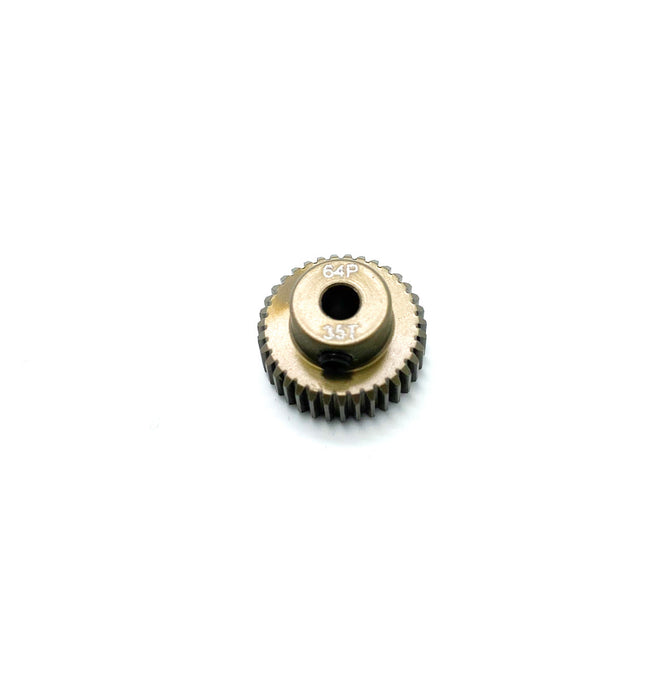 WORC 64P 35T Light Weight Precision Hard Anodized Aluminum Pinion Gear (3.17mm Bore)