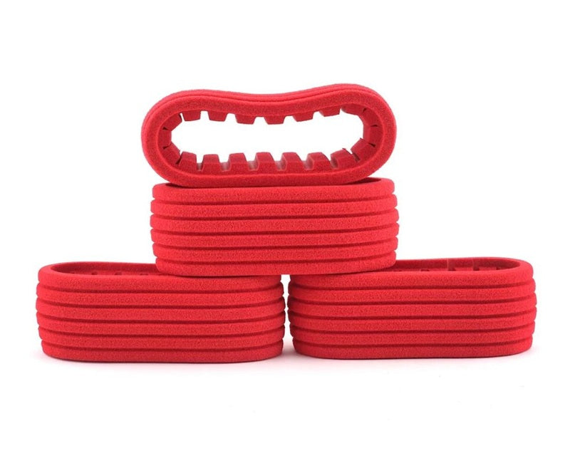 DE Racing DER-ISC-CCR Red Closed Cell Inserts for SC 2.2/3.0 Tires / 4 Pcs.