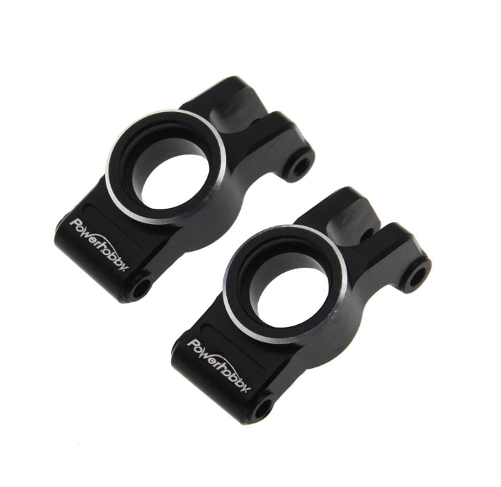 Powerhobby PHB6567BLACK Aluminum Rear Hubs Black for Arrma Granite / Typhon GROM