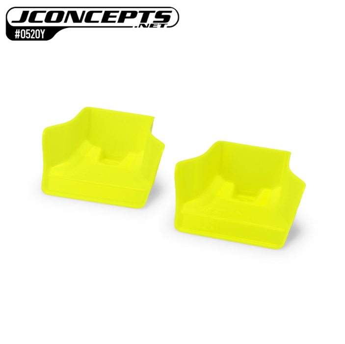 JConcepts JCO0520Y Injection Molded Front Wing - YELLOW Mugen MBX8 | MBX-8e | Sworkz S35-4