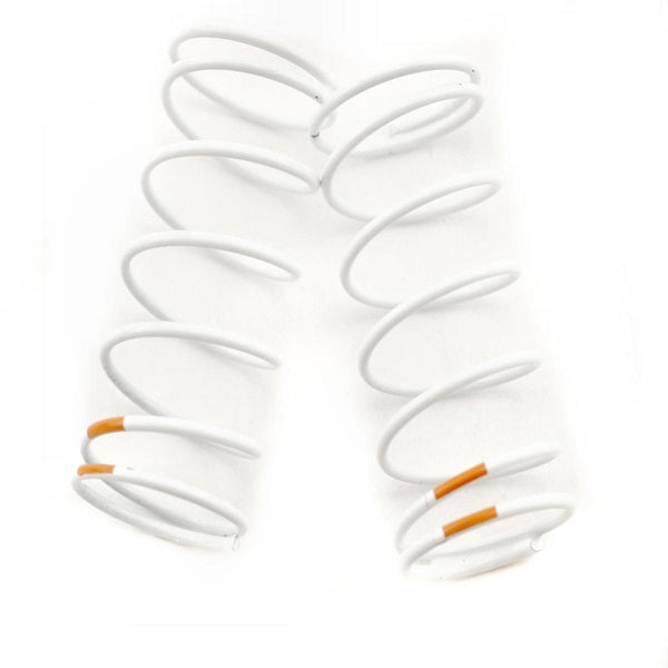 Spring, shock (white) (GTR) (front) (0.9 rate orange) (1 pair)