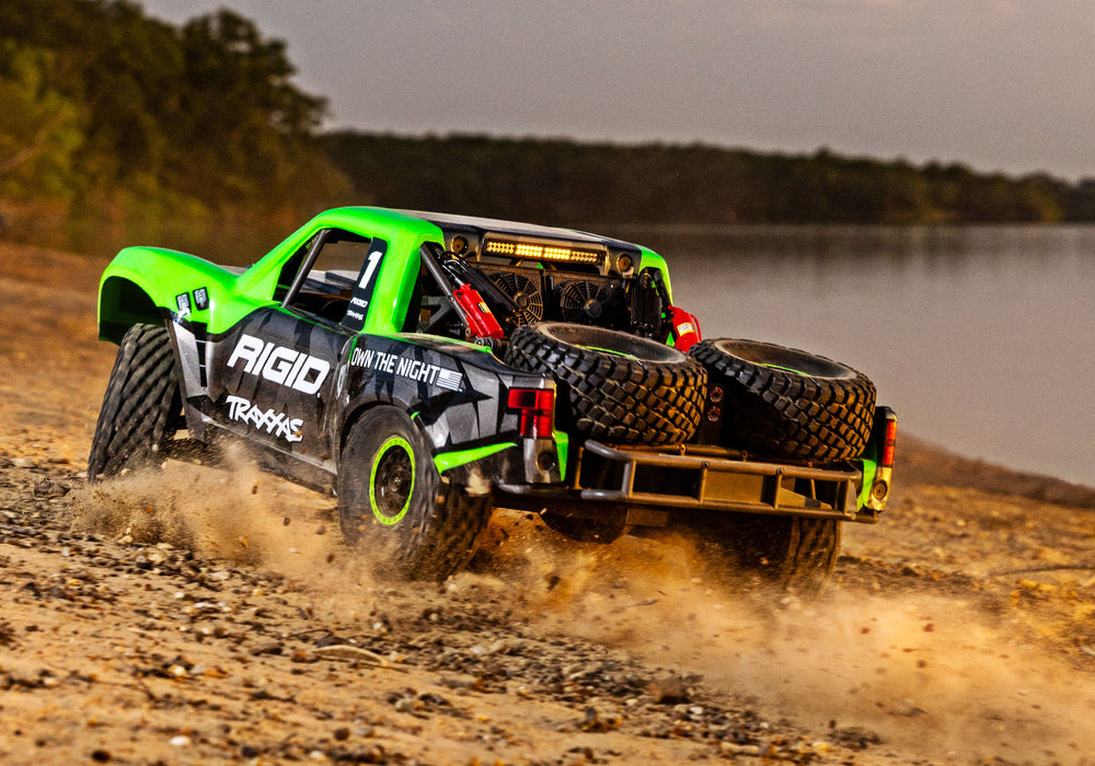 Traxxas TRA85086-4-RGD1 UDR 1/7 Unlimited Desert Racer® RIGID INDUSTRIES GREEN 4WD Electric Race Truck