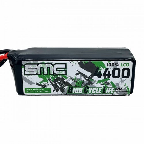 SMC SMC4480-6S1P HCL-HP 22.2V-4400mAh-80C Flight Pack