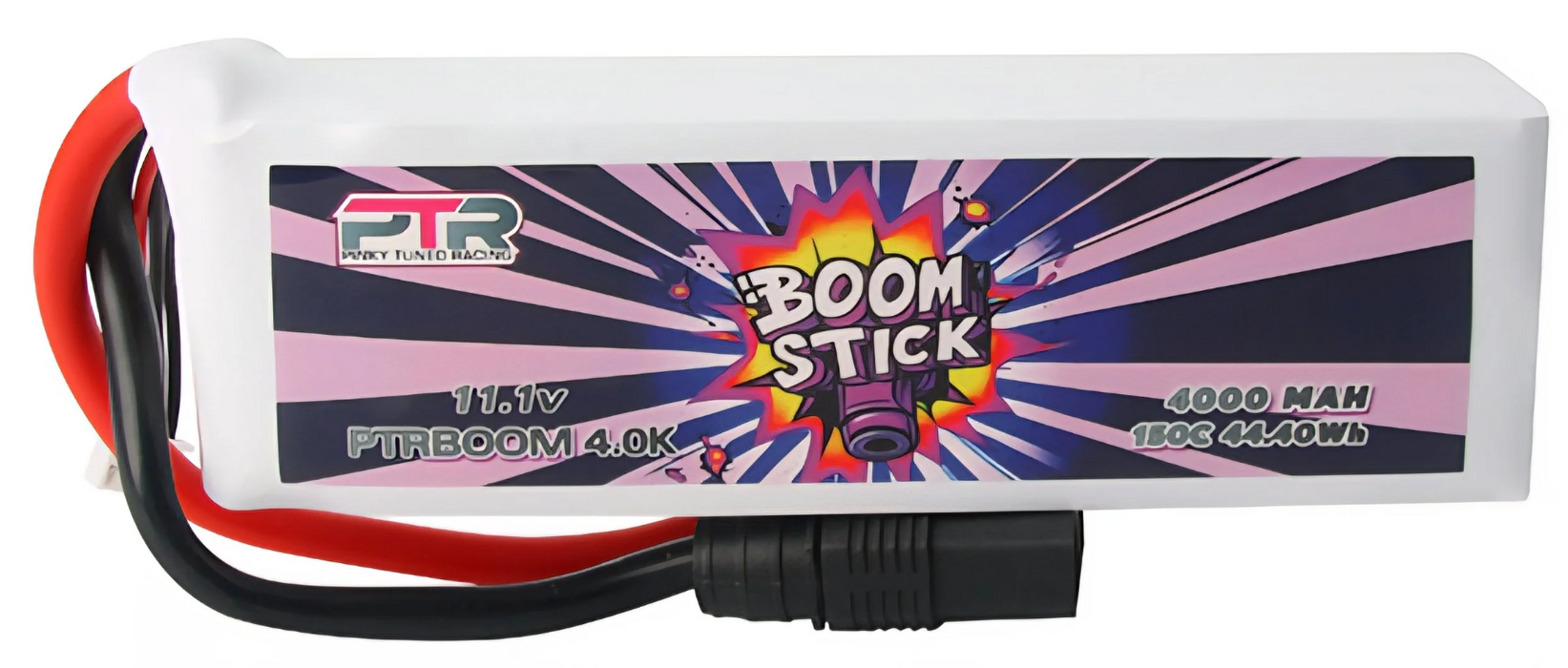 PTR PINKY TUNED RACING 4000mah 11.1v 150C 3S QS8 Lipo Battery Boom Stick