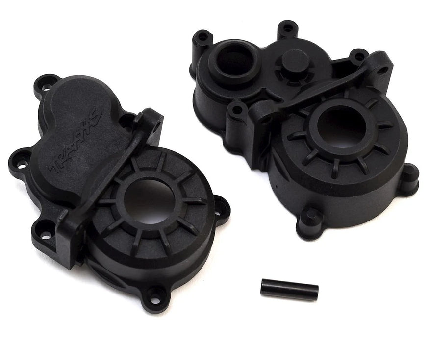 Traxxas TRA8691 Gearbox halves (front & rear)/ idler gear shaft