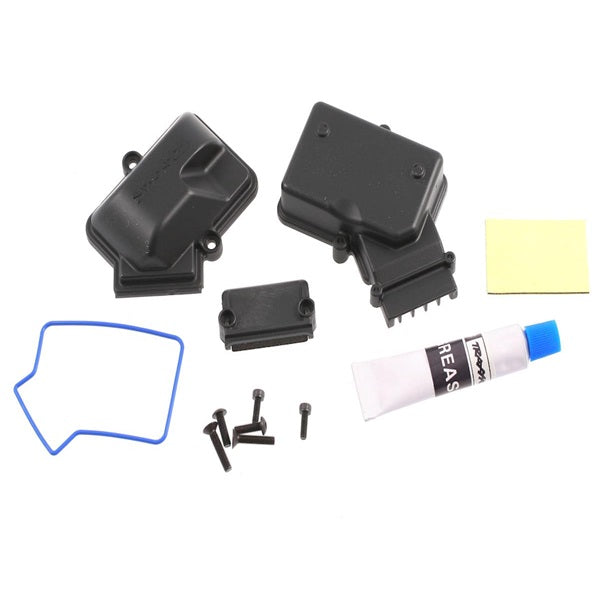 Traxxas TRA3924 Box, receiver (sealed)/ foam pad/ silicone grease/