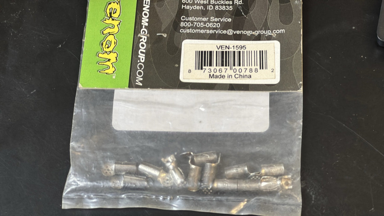 VENOM VNR1595 BULLET PLUGS M/F 12PK