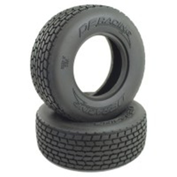 DE Racing DERG6FC1 Mini G6T Modified SS Dirt Oval Front Tires w/ Inserts (Clay Compound) (2)