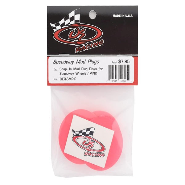 Speedway Dirt Oval Mud Plugs (Pink)