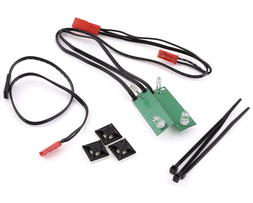 Traxxas TRA9496 Drag Slash C10 LED light set, front, complete (white) (includes light harness power harness, zip ties (3))