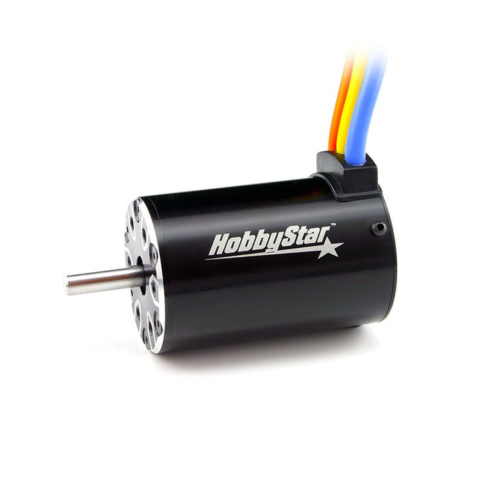 HobbyStar 550 4-Pole Brushless Sensorless Motor, 5.0mm Shaft - 3500KV
