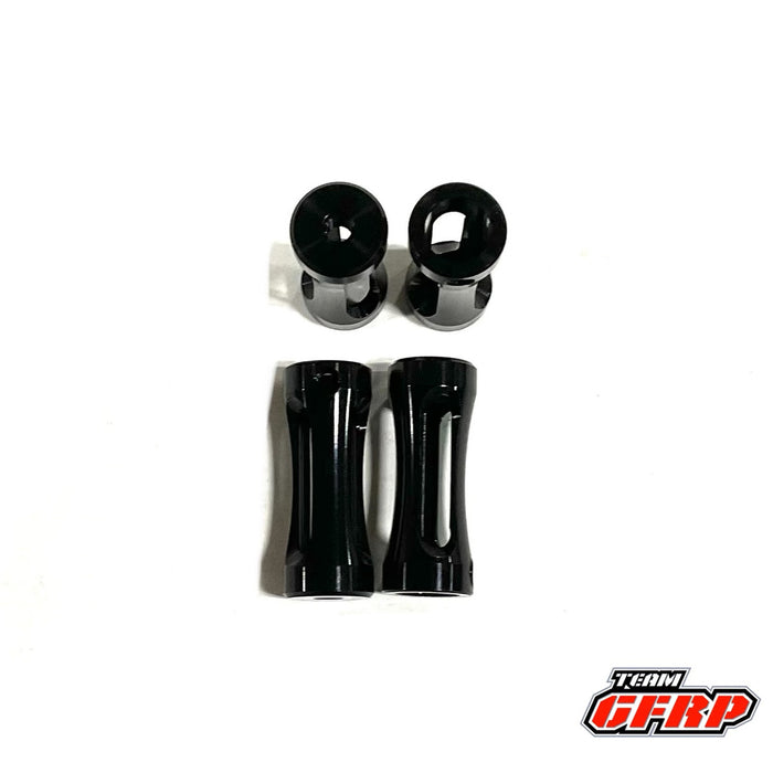 GFRP GFR-1034-BL Black Aluminum Body Post Base Mounts Kit (4) Standard 4-40