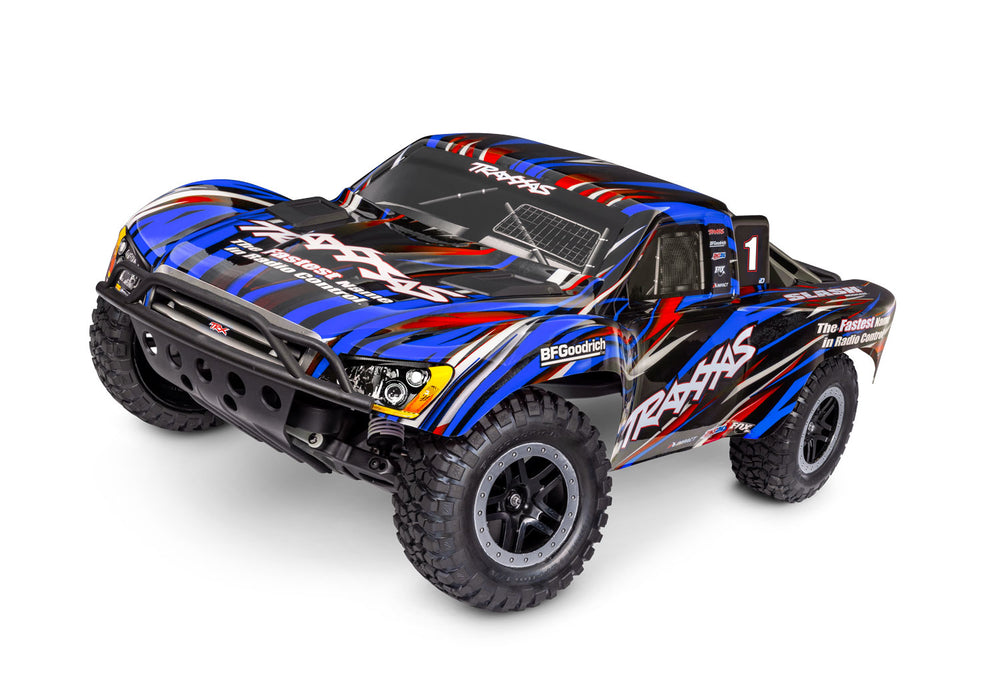 Traxxas TRA58334-4-BLUE Slash 2WD BL-2s HD 1/10 Scale Short Course Truck, Blue