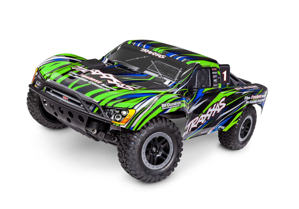 Traxxas TRA58334-4-GRN Slash 2WD BL-2s HD 1/10 Scale Short Course Truck, Green