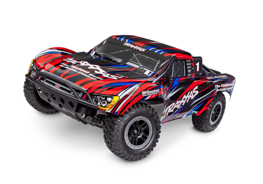 Traxxas TRA58334-4-RED Slash 2WD BL-2s HD 1/10 Scale Short Course Truck, Red