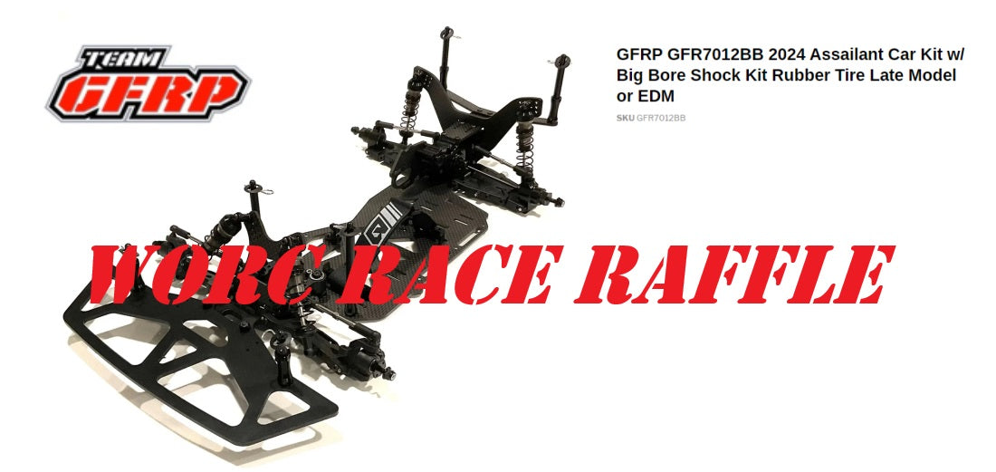 RAFFLE ENTRY for GFRP GFR7012BB 2024 Assailant Car Kit w/ Big Bore Shock Kit Rubber Tire Late Model or EDM