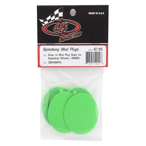 Speedway Dirt Oval Mud Plugs (Green)