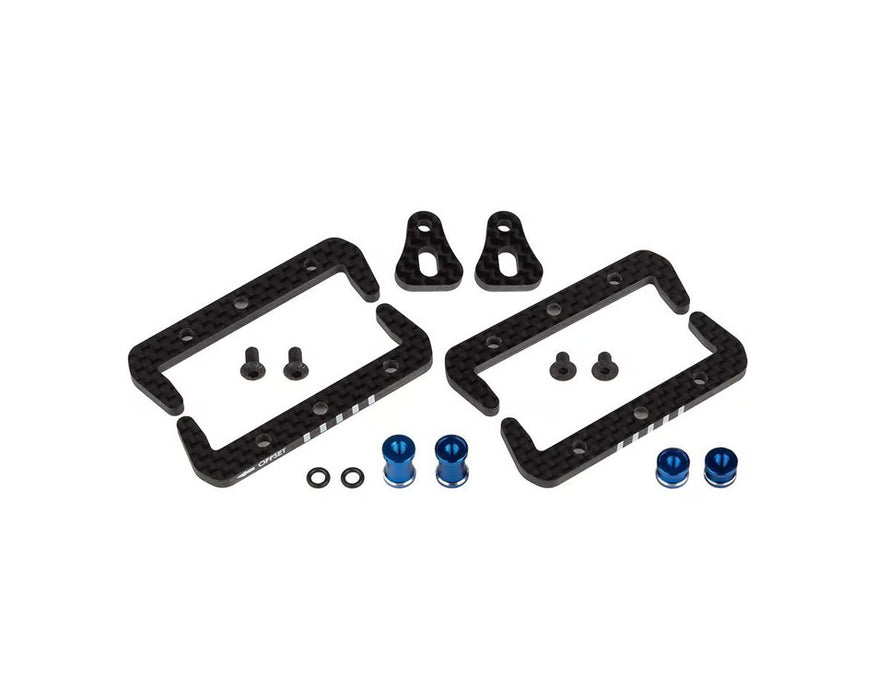 Team Associated ASC92482 Team Associated RC10B7/B7D Factory Team Carbon Fiber Battery Mount Set