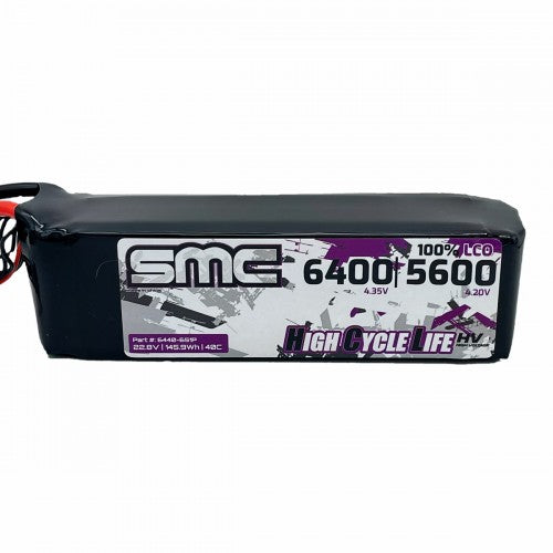 SMC SMC6440-6S1P HCL-HVP Flight 22.8V-6400mAh-40C