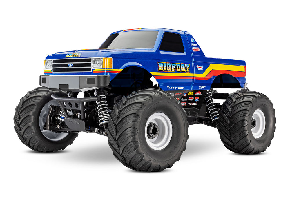 Traxxas TRA67134-4-BLUE BIGFOOT 4X4 BL-2s 4WD 2S Monster Truck with TQ 2.4 Transmitter RTR Brushless MT