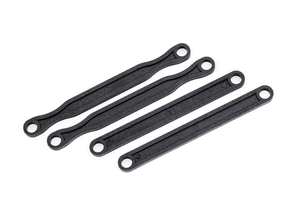 Traxxas TRA6748-BLK Camber link set (plastic/ non-adjustable) (front &rear) (black) 4X4 Rustler Slash Stampede Bigfoot