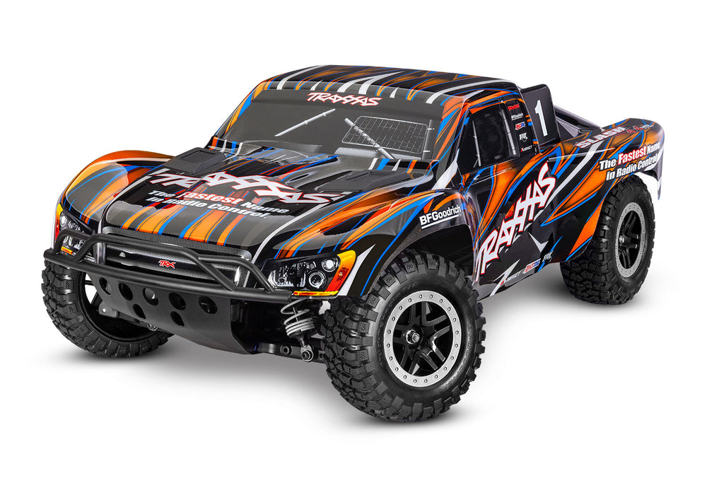 Traxxas TRA68086-4-ORNG Slash 4X4 VXL HD 1/10 Scale 4WD Electric Short Course Truck