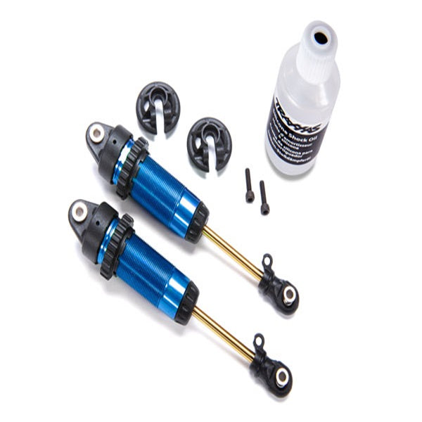 Traxxas TRA7462 Shocks, GTR xx-long blue-anodized, PTFE-coated bod