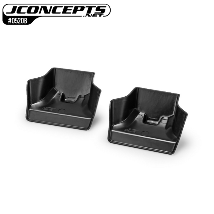 JConcepts JCO0520B Injection Molded Front Wing - BLACK Mugen MBX8 | MBX-8e | Sworkz S35-4