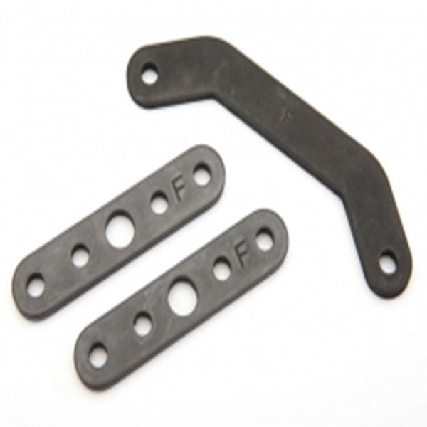 Traxxas TRA8926 Bulkhead tie bar, front, upper (1)/ lower (2) (ste