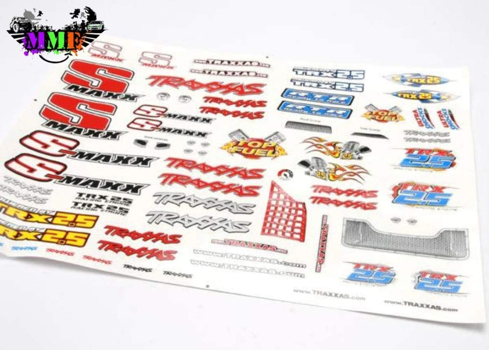 Traxxas TRA5113X Decal sheet, Stadium Maxx® (includes window/grille