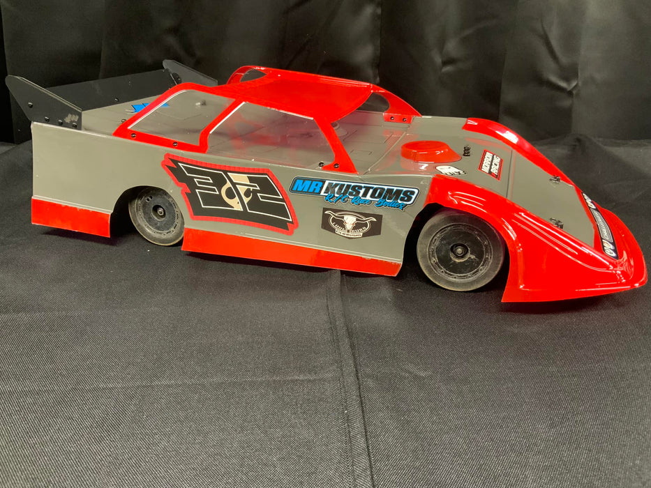 MR KUSTOMS MRK-Sm00th MR Sm00th 1/10 Late Model Body Foam Tire LM Smooth LH Roof .030