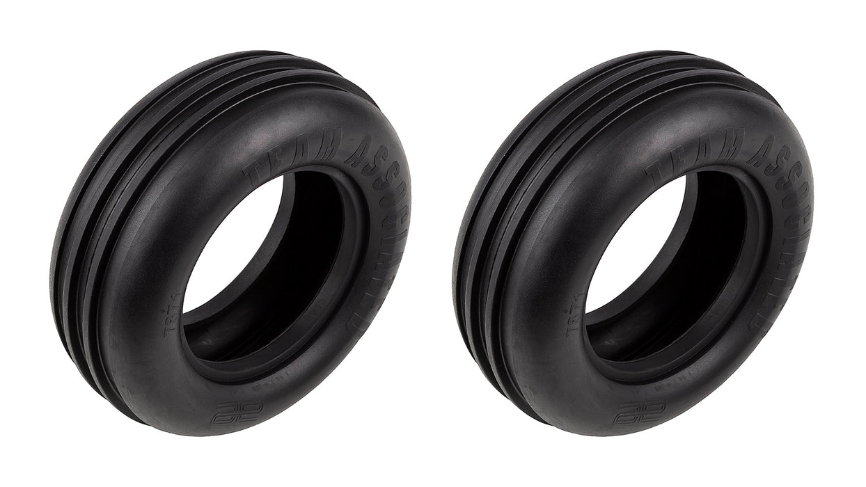 Team Associated ASC7871 RC10T Front Tires, narrow