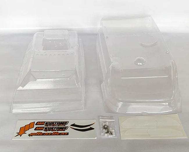 MR KUSTOMS MRK-RealDeal Real Deal CLEAR 1/10 Late Model Body Rubber Tire LM
